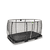 EXIT Allure Premium Trampolina podłogowa 214x366cm - czarna