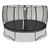 EXIT Allure Class ic trampolina ø 427 cm, czarna