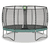 EXIT Allure Premium Trampolin ø427cm - grönt