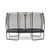 EXIT Allure Classic trampolin 214x366cm - svart