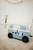 Loopwagen turbus, blauw