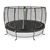 EXIT Lotus Premium Trampolino ø 427cm, nero