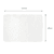 Alèse de lit enfant tistap 70x100 cm blanc lot de 2