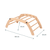 Scala ad arco montessori 3 pz. klatrebue nature