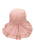 Schirmmütze mit Nackenschutz rosa