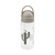 Trinkflasche mit Strohhalm Lalee Sand