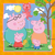 3x39 Puzzel - Peppa's familie en vrienden