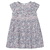 Kleid flower gemustert