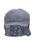 Gorra de pico reversible con protector de cuello azul elefante