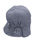 Gorra de pico reversible con protector de cuello azul elefante