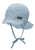 Casquette avec protection de nuque bleu clair