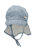 Peaked Cap met nekbeschermer Gestreept Medium Blauw