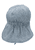 Peaked Cap met nekbeschermer Gestreept Medium Blauw