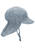 Peaked Cap met nekbeschermer Gestreept Medium Blauw