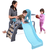 5-in-1 Climber Kinderrutsche und Klettergerüst