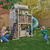 Maison cabane de jardin enfant toboggan Cozy Escape bois 29045