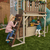 Maison cabane de jardin enfant toboggan Cozy Escape bois 29045