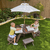 Oktagon Kinder Gartentischset