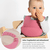 Silikon Eat'n Tidy Bib, rosa