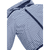 Outdoorjacke Maritime Blue gestreift