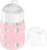 lifefactory Baby-Weithalsflasche 235 ml mit Soft Sippy Cap, desert rose