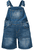 Levi's Kids Girl Latzhose Railroad Stripe blau