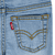 Levi's Kids Jeans Shorts blau