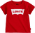 Levi's® Kids Jongens T-shirt rood