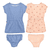 Levi's Kids Strickkleid Doppelpack pale peach