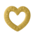 BIBS® Beißring Baby Bitie Heart ab dem 3. Monat in Mustard