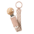 Attache-tétine blush/ivory