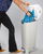 Contenedor de pañales ONE Maxi Handsfree plata/blanco