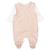 Romper+shirt zacht blush