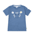 T-shirt Maan light Blauw