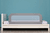 Barrera para cama 60 cm gris