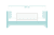 Barrera para cama Lea 100 x 45 cm blanco