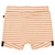 Shorts orange raidallinen