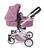 BAYER CHIC 2000 Kombi-Puppenwagen MIKA Jeans pink