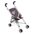 BAYER CHIC 2000 Poussette canne pour poupée mini ROMA mélange gris-bleu marine