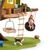 Figura Casa del árbol Adventure Tree House 42408