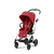 Kinderwagen Eezy S Twist+ 2 Silver Hibiscus Rood