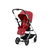 Kinderwagen Eezy S Twist+ 2 Silver Hibiscus Rood