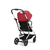 Kinderwagen Eezy S Twist+ 2 Silver Hibiscus Rood