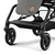 Kinderwagen Eezy S Twist+ 2 Black Leather Lava Grey