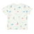 T-Shirt ocean gemustert