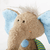 Patchwork Sweety Elefant, blau