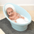 Babybadewanne in hellblau / hellgrau