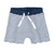 Shorts marine gestreept