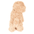 Peluche Perro Cockapoo beige 23 cm