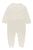Stickad overall strikka grovstickad beige